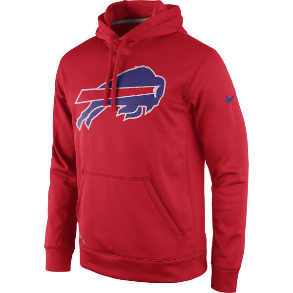 Men Buffalo Bills Nike Practice Performance Pullover Hoodie Red->los angeles rams->NFL Jersey